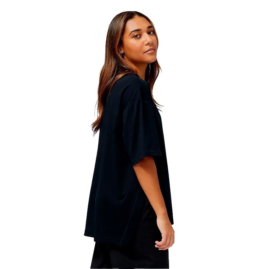 Imagen 1 de 4 de Remera New Balance All Terrain-NEGRO/LILA