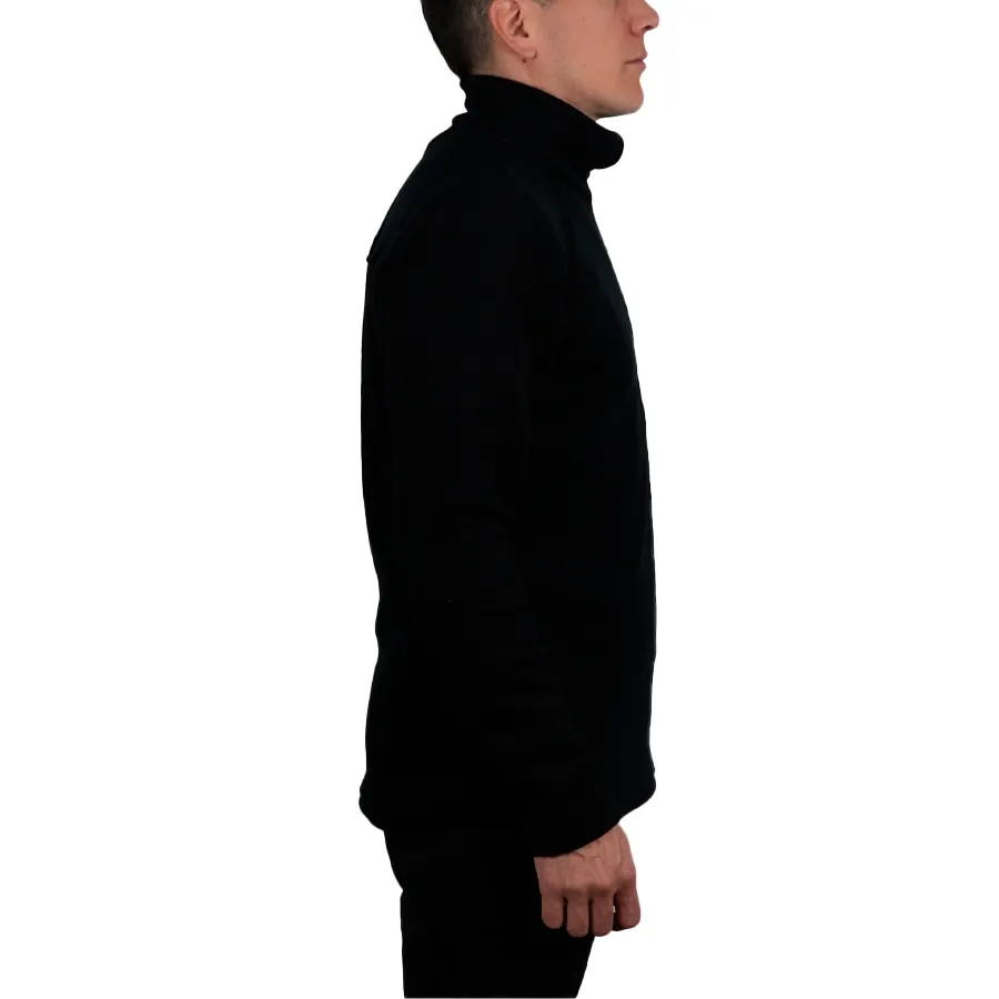 Imagen 2 de 7 de Buzo Kamp Micropolar Medio Cierre-NEGRO