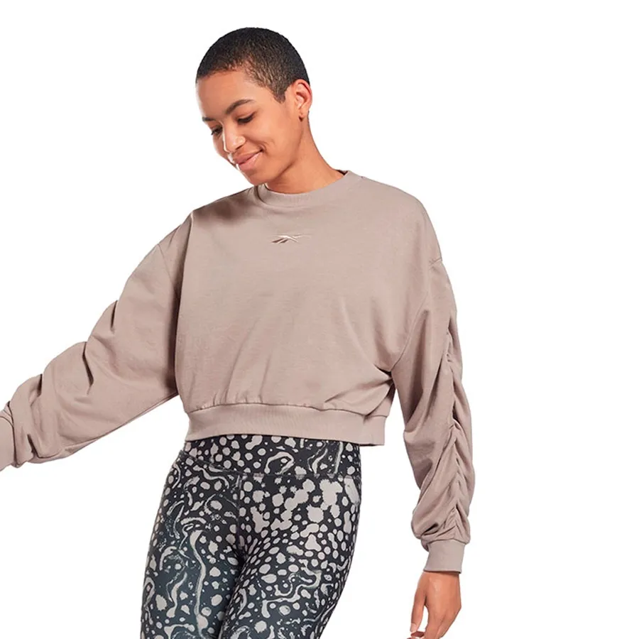 Imagen 1 de 3 de Buzo Reebok Knit Fashion Cove-BEIGE