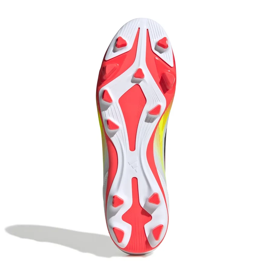 Imagen 4 de 7 de Botines adidas F50 Club Terreno Firme-BLANCO/CORAL FLUOR/NEGRO