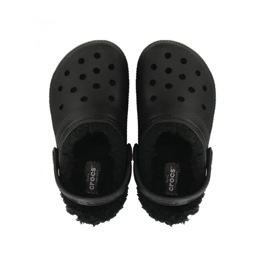 Imagen 3 de 5 de Ojotas Crocs Classic Lined Clog-NEGRO/NEGRO