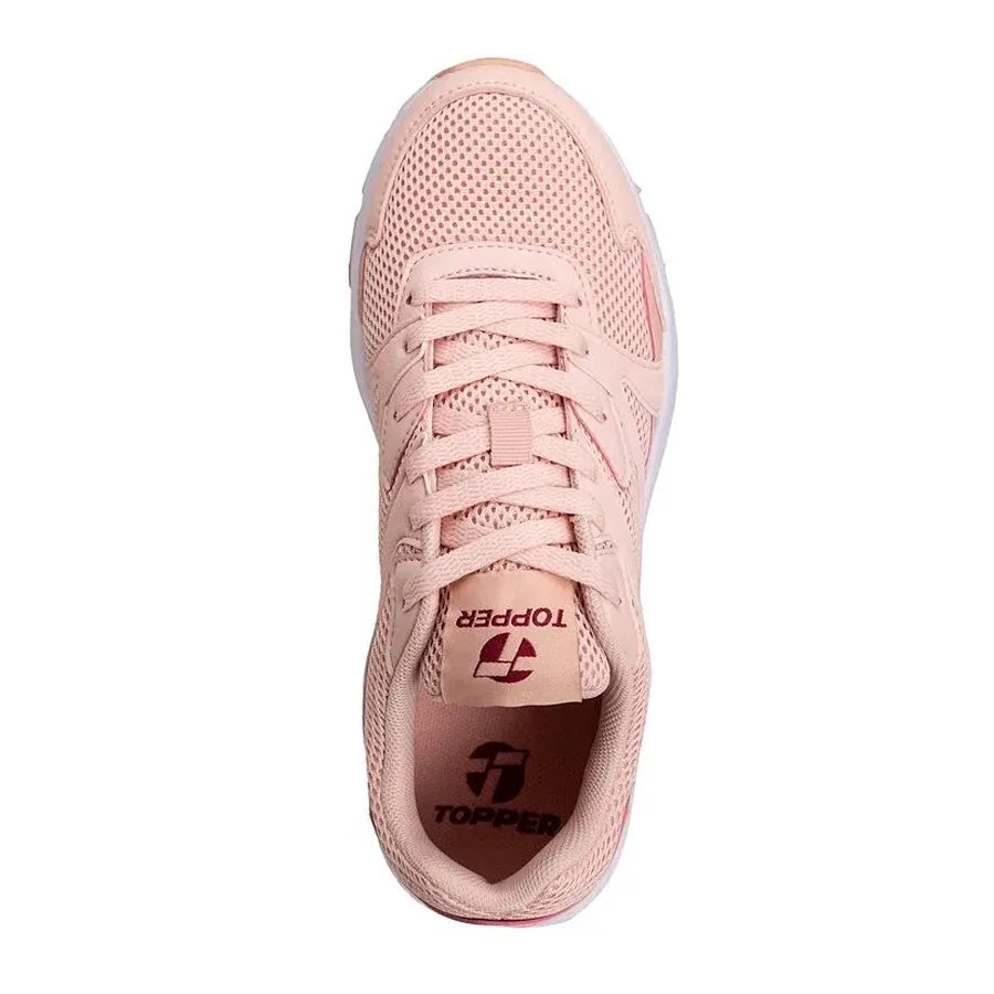 Imagen 3 de 5 de Zapatillas Topper Akron-ROSA/BORDO/BLANCO
