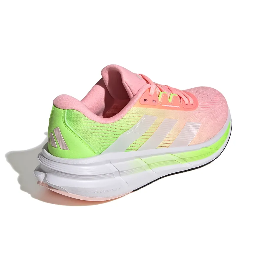 Imagen 5 de 7 de Zapatillas adidas Questar 3-ROSA/VERDE FLUOR