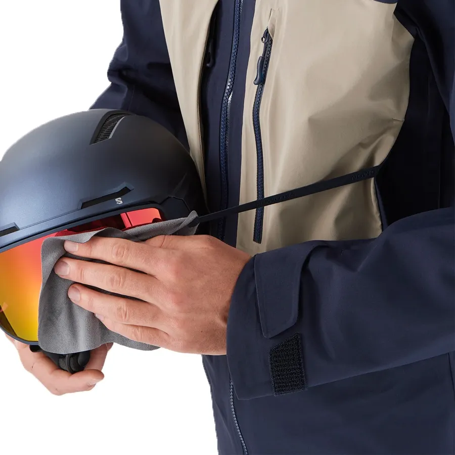 Imagen 9 de 11 de Campera Salomon Stance 3L Long-MARINO/BEIGE