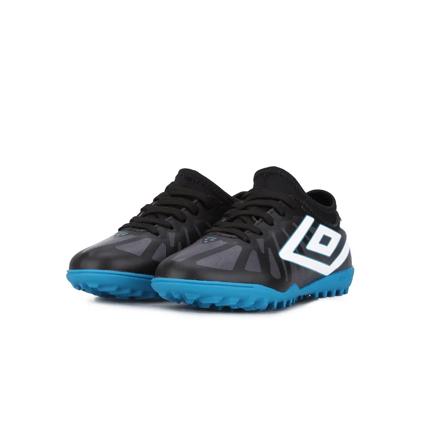 Imagen 5 de 6 de Botines Umbro 125 Sint Velocita 6 Club Jr-NEGRO/BLANCO/VERDE