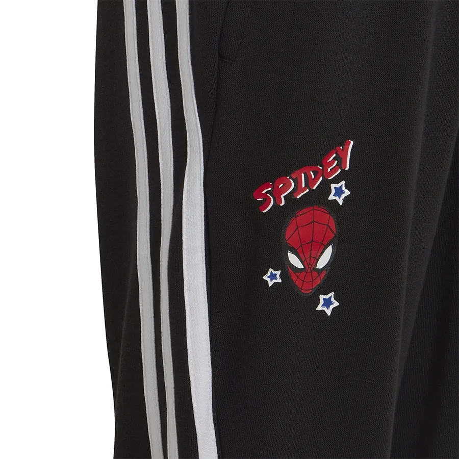 Imagen 3 de 5 de Pantalón adidas x Marvel Hombre Araña-NEGRO/BLANCO/ROJO