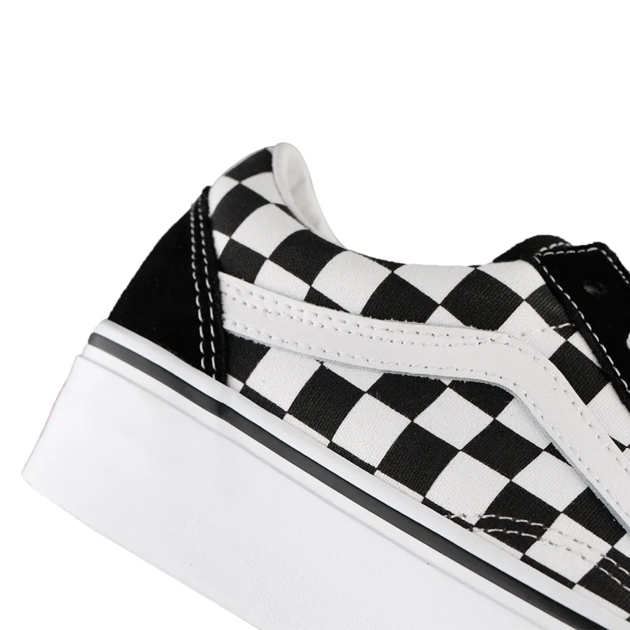 Imagen 4 de 7 de Zapatillas Vans Old Skool Platform-NEGRO/BLANCO