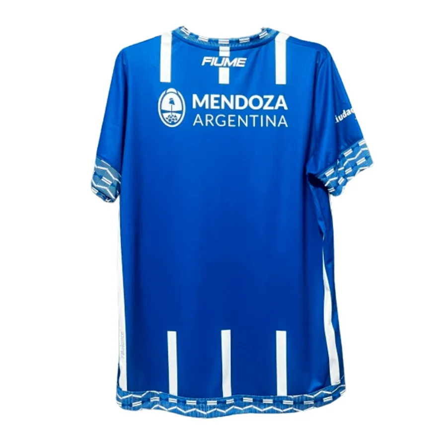 Imagen 1 de 4 de Camiseta Fiume Sport Oficial Godoy Cruz 25-AZUL/BLANCO