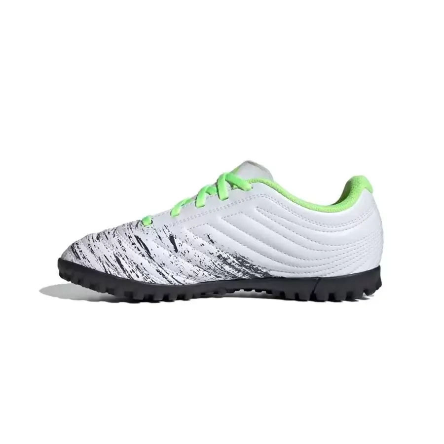 Imagen 1 de 6 de Botines adidas Copa 20.4 Tf J-BLANCO/NEGRO/VERDE