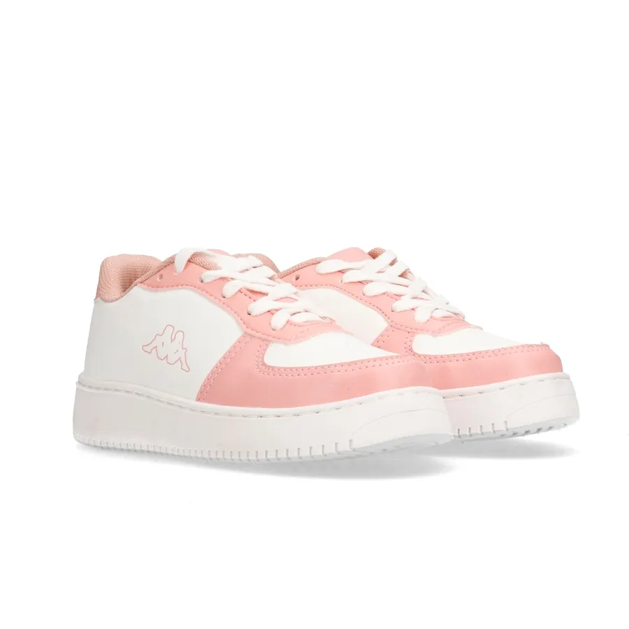 Imagen 1 de 5 de Zapatillas Kappa Logo Linate Kid-BLANCO/ROSA