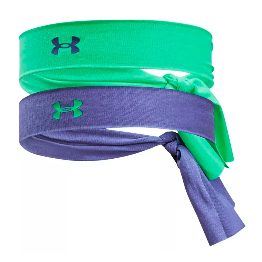 Imagen 0 de 2 de Vinchas Under Armour-VERDE/VIOLETA