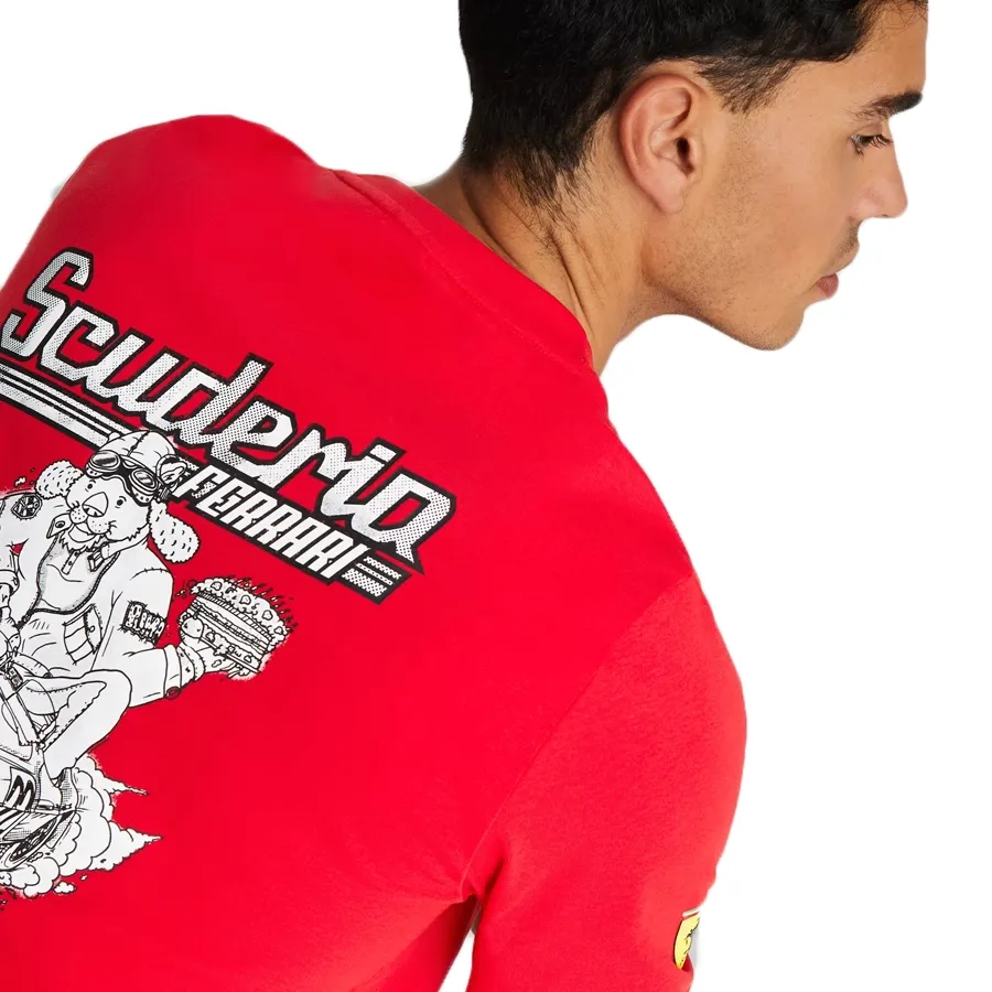 Imagen 4 de 6 de Remera Puma Ferrari Race Graphic-ROJO