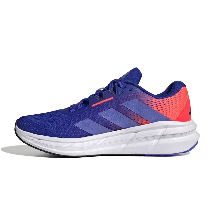 Imagen 2 de 7 de Zapatillas adidas Questar 3-AZUL FRANCIA/CORAL FLUOR