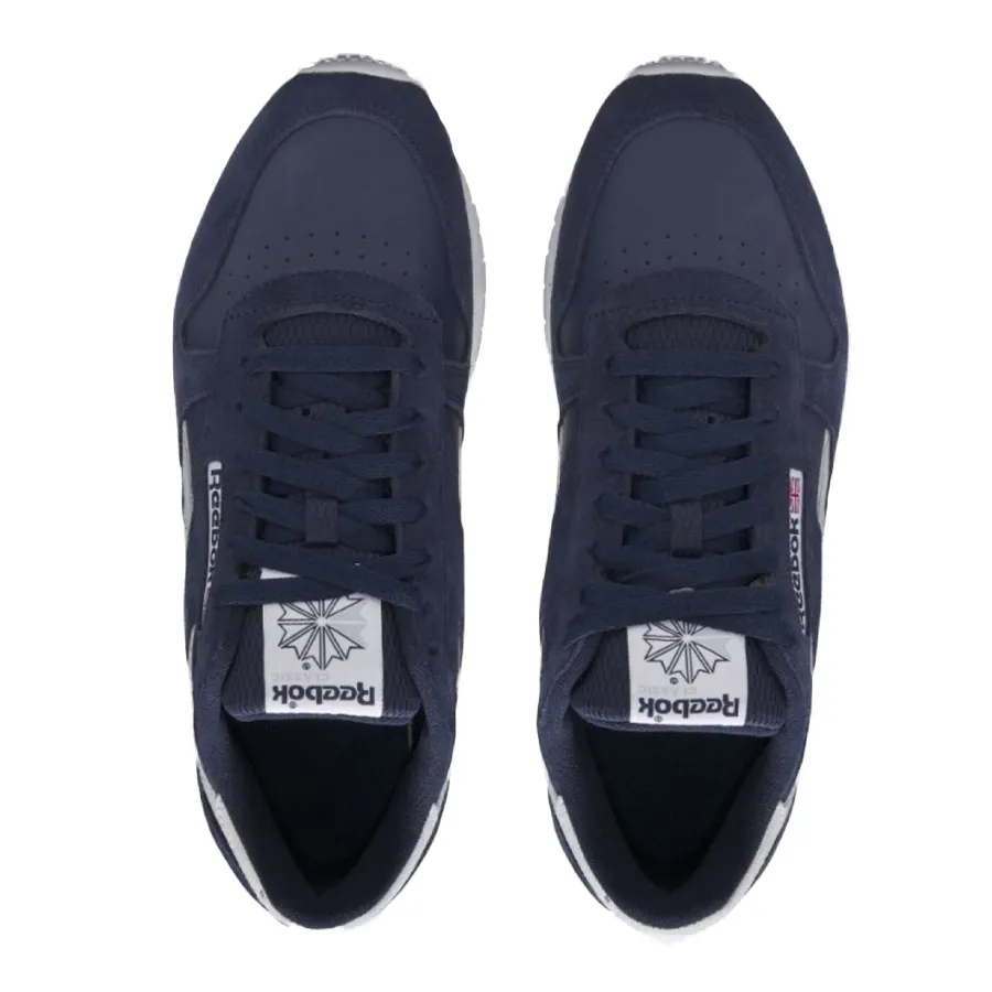 Imagen 3 de 6 de Zapatillas Reebok Classic Leather-MARINO/GRIS