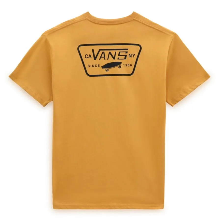 Imagen 1 de 5 de Remera Vans Full Patch Back-AMARILLO/NEGRO