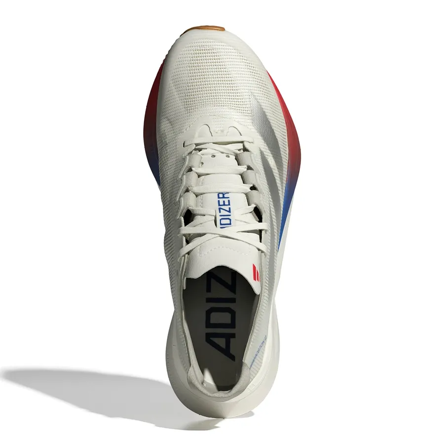 Imagen 4 de 8 de Zapatillas adidas Adizero Boston 12-BLANCO/PLATA