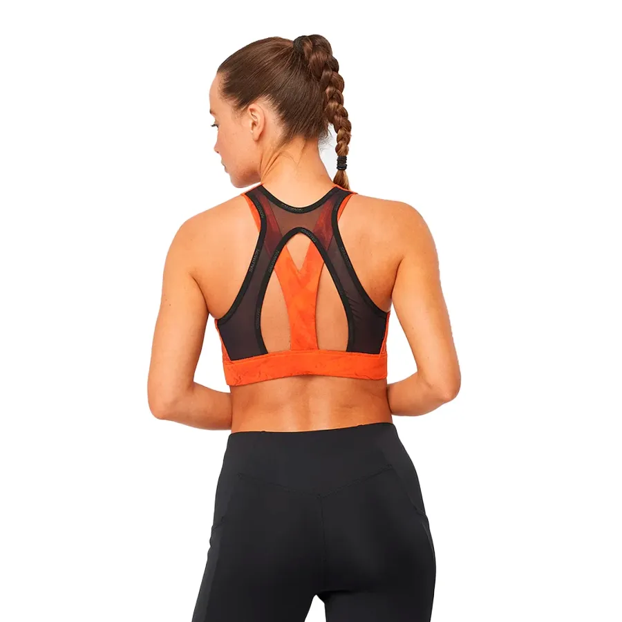 Imagen 2 de 4 de Top Salomon Cross Run Bra-OCRE