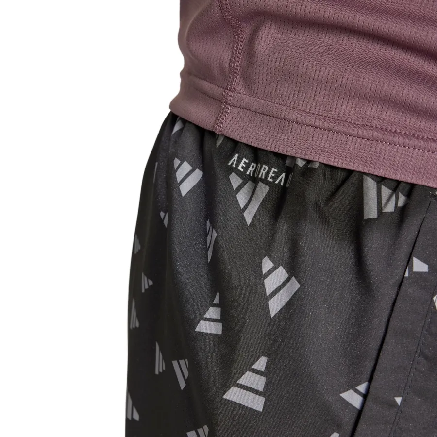 Imagen 2 de 5 de Shorts adidas Run It-NEGRO/BLANCO