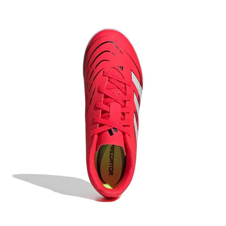 Imagen 3 de 7 de Botines adidas Predator Club Tf Junior-ROJO/BLANCO