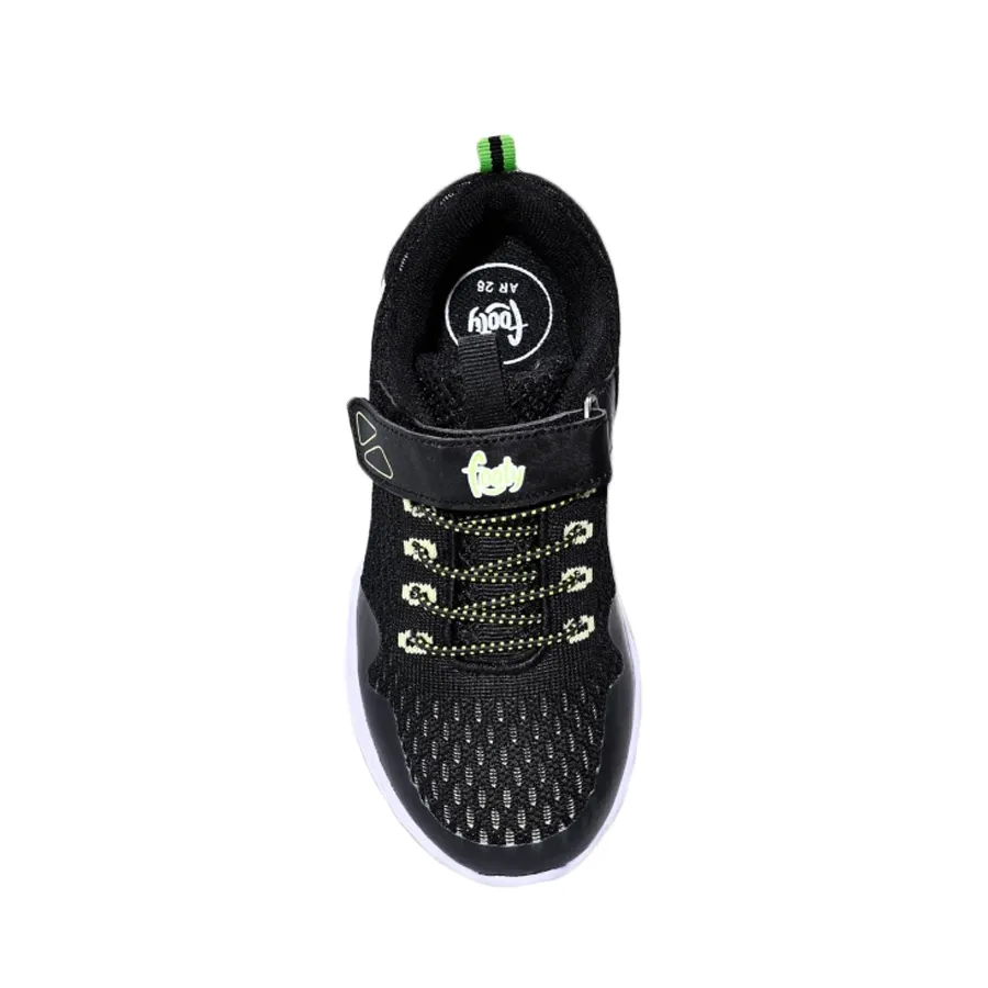 Imagen 3 de 4 de Zapatillas Footy New York-NEGRO/VERDE
