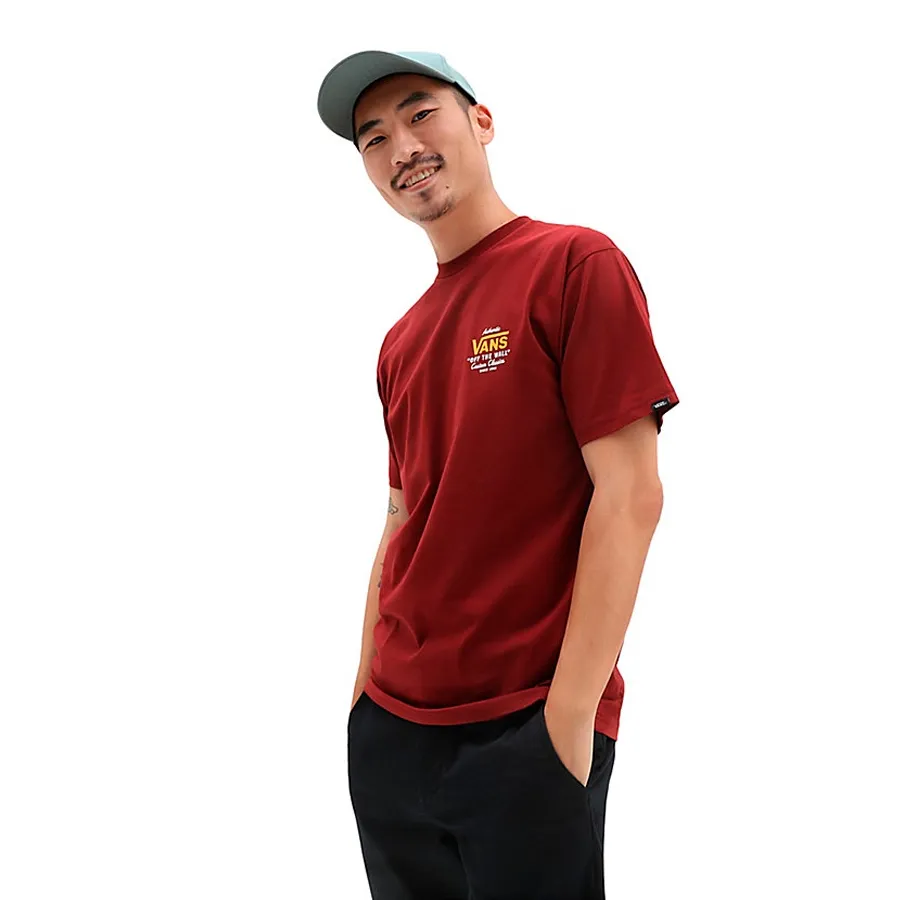 Imagen 3 de 5 de Remera Vans Holder St Classic-BORDO