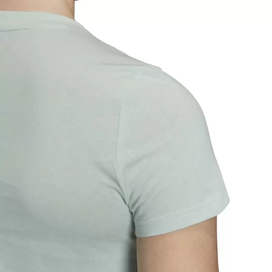 Imagen 3 de 4 de Remera adidas W E Lin Slim T-VERDE