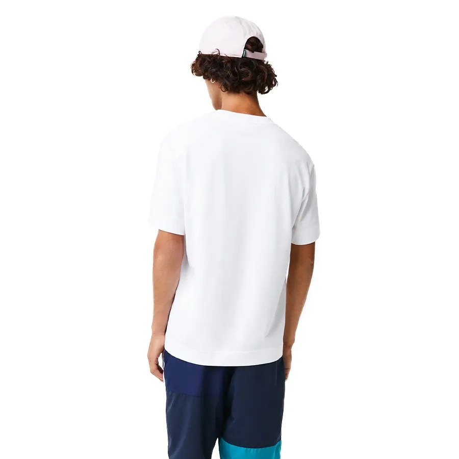 Imagen 2 de 5 de Remera Lacoste Holiday Oversized-BLANCO