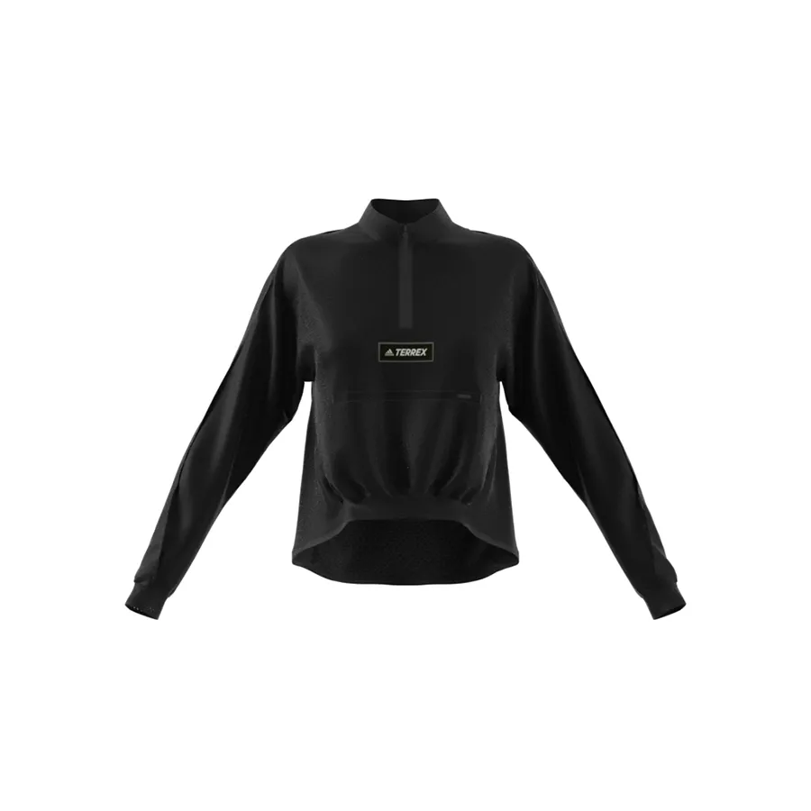 Imagen 1 de 5 de Buzo adidas Terrex Hike-NEGRO