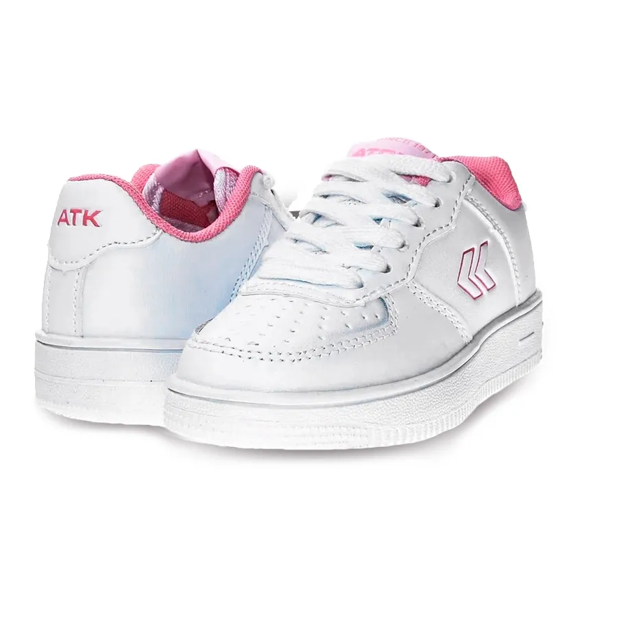 Imagen 2 de 4 de Zapatillas Atomik Casual Cordon Cambridge-BLANCO/ROSA