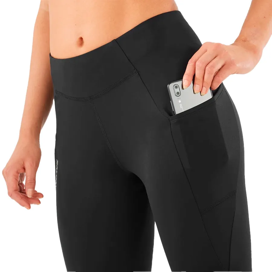 Imagen 6 de 7 de Calza Salomon Cross Run 25"-NEGRO