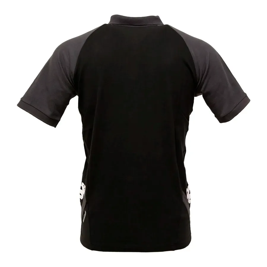 Imagen 3 de 6 de Remera Kappa Polo De Salida Racing 23-NEGRO
