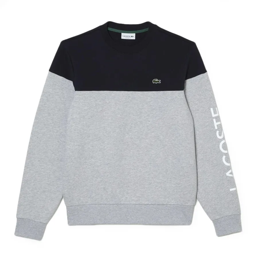 Imagen 0 de 6 de Buzo Lacoste -GRIS/NEGRO