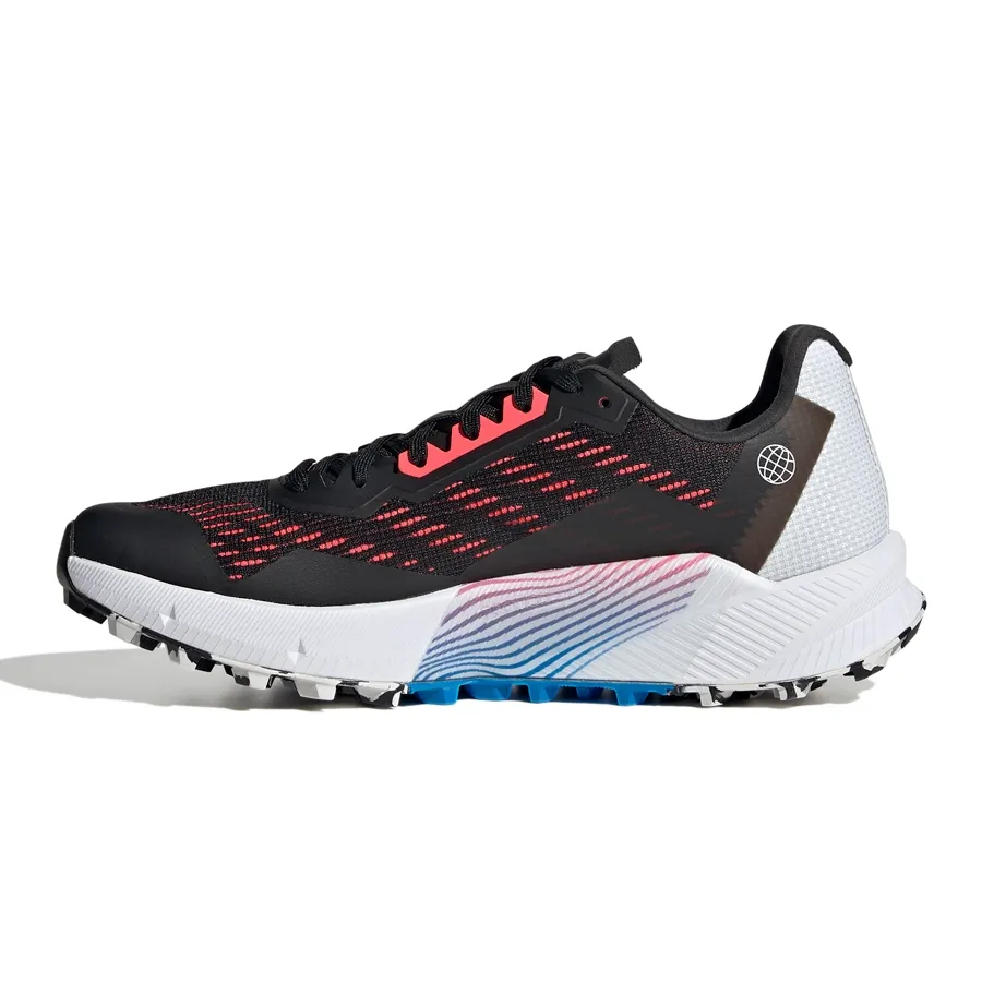 Imagen 3 de 6 de Zapatillas adidas Terrex Agravic Flow-NEGRO/FUCSIA/GRIS