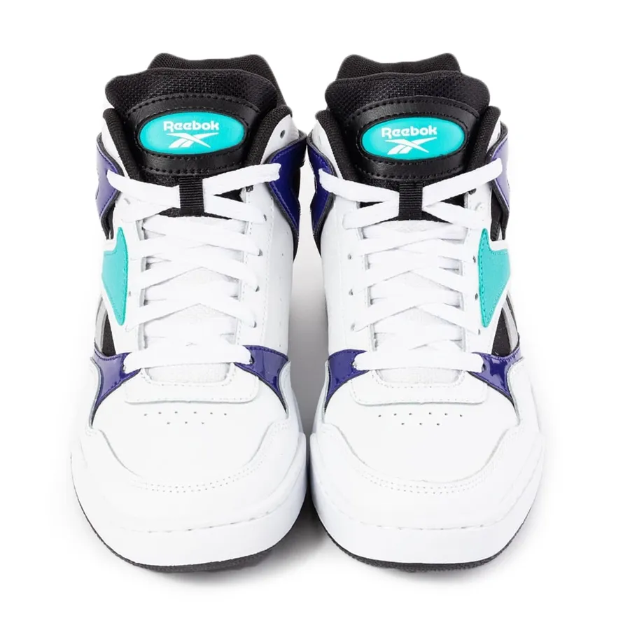 Imagen 2 de 6 de Zapatillas Reebok Royal Bb 4590-BLANCO/VIOLETA/VERDE