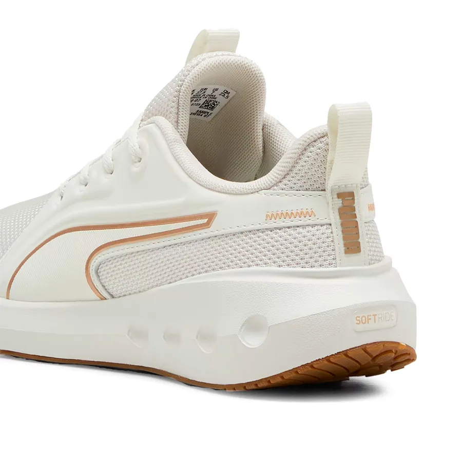 Imagen 5 de 7 de Zapatillas Puma Softride Carson-BLANCO/DORADO