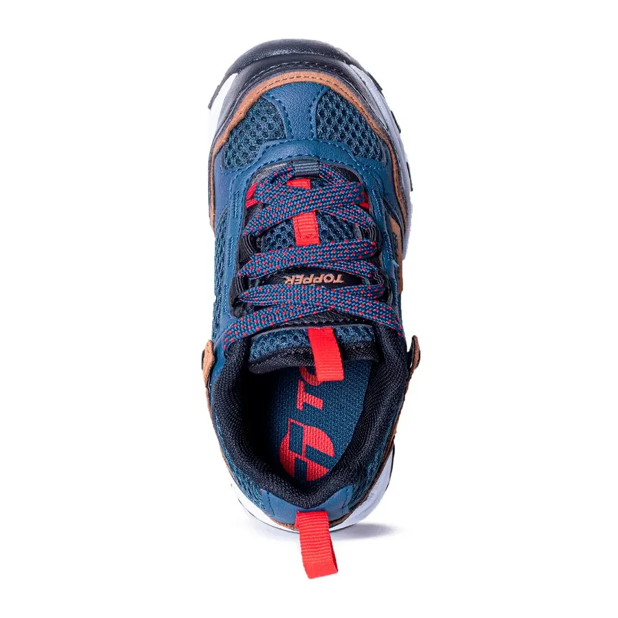 Imagen 2 de 4 de Zapatillas Topper Ever Kids-AZUL/MARINO/ROJO