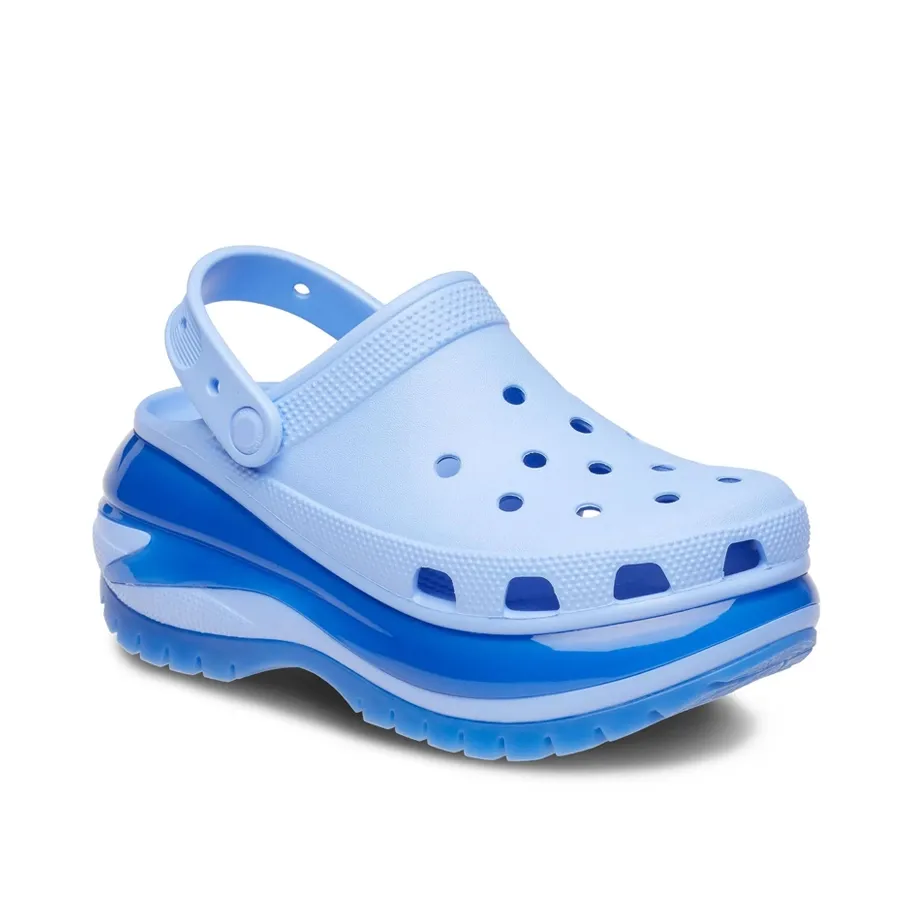 Imagen 1 de 5 de Ojotas Crocs Mega Crush Clog-CELESTE/AZUL