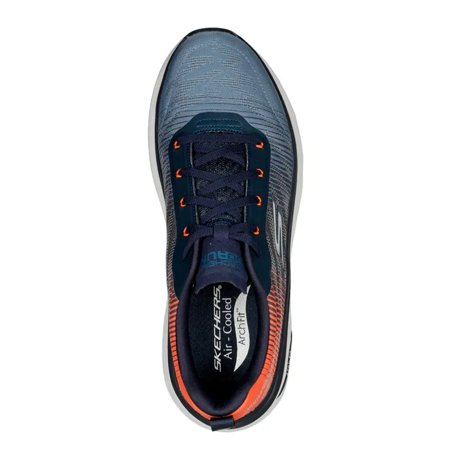 Imagen 3 de 5 de Zapatillas Skechers Max Cushioning-MARINO/NARANJA