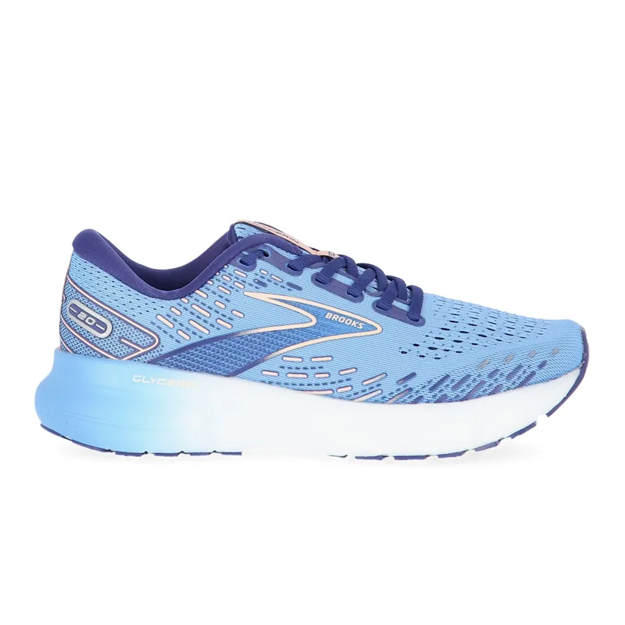 Imagen 0 de 6 de Zapatillas Brooks Glycerin 20-CELESTE/AZUL/BLANCO