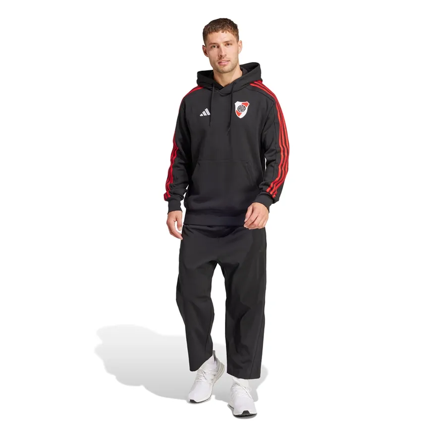 Imagen 2 de 6 de Buzo adidas River Plate Dna-NEGRO/ROJO