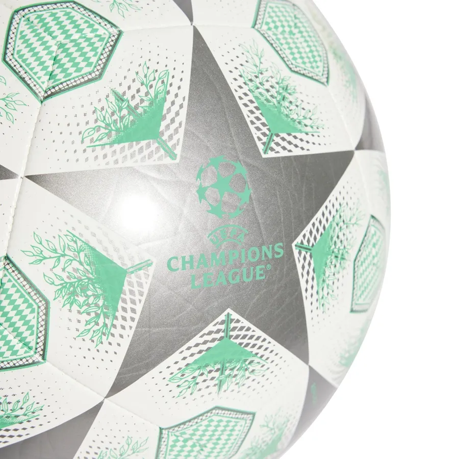 Imagen 3 de 4 de Pelota adidas UEFA Champions League Club-BLANCO/VERDE