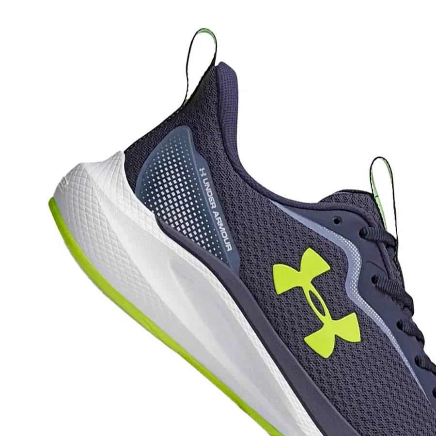 Imagen 3 de 4 de Zapatillas Under Armour Charged First-MARINO/AMARILLO FLUOR