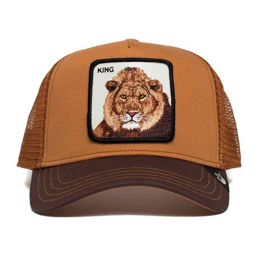 Imagen 1 de 5 de Gorra Goorin Bros Baseball The King Lion-MARRON/BLANCO