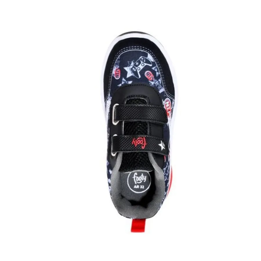 Imagen 3 de 4 de Zapatillas Footy Pop Joystick Win-NEGRO/ROJO/BLANCO