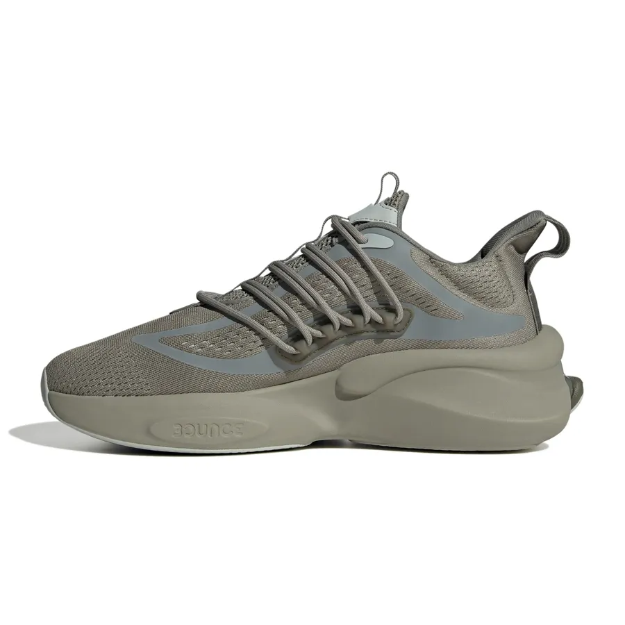Imagen 2 de 8 de Zapatillas adidas Alphaboost V1-OLIVA/GRIS