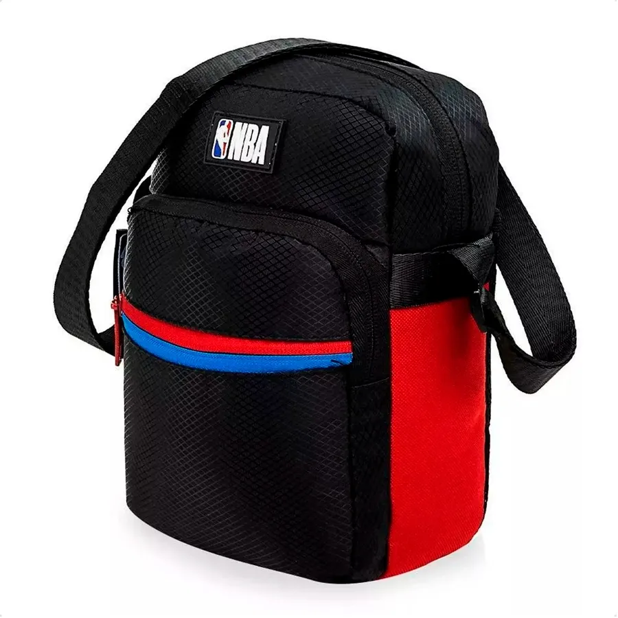 Imagen 0 de 2 de Bandolera Nba-NEGRO/ROJO