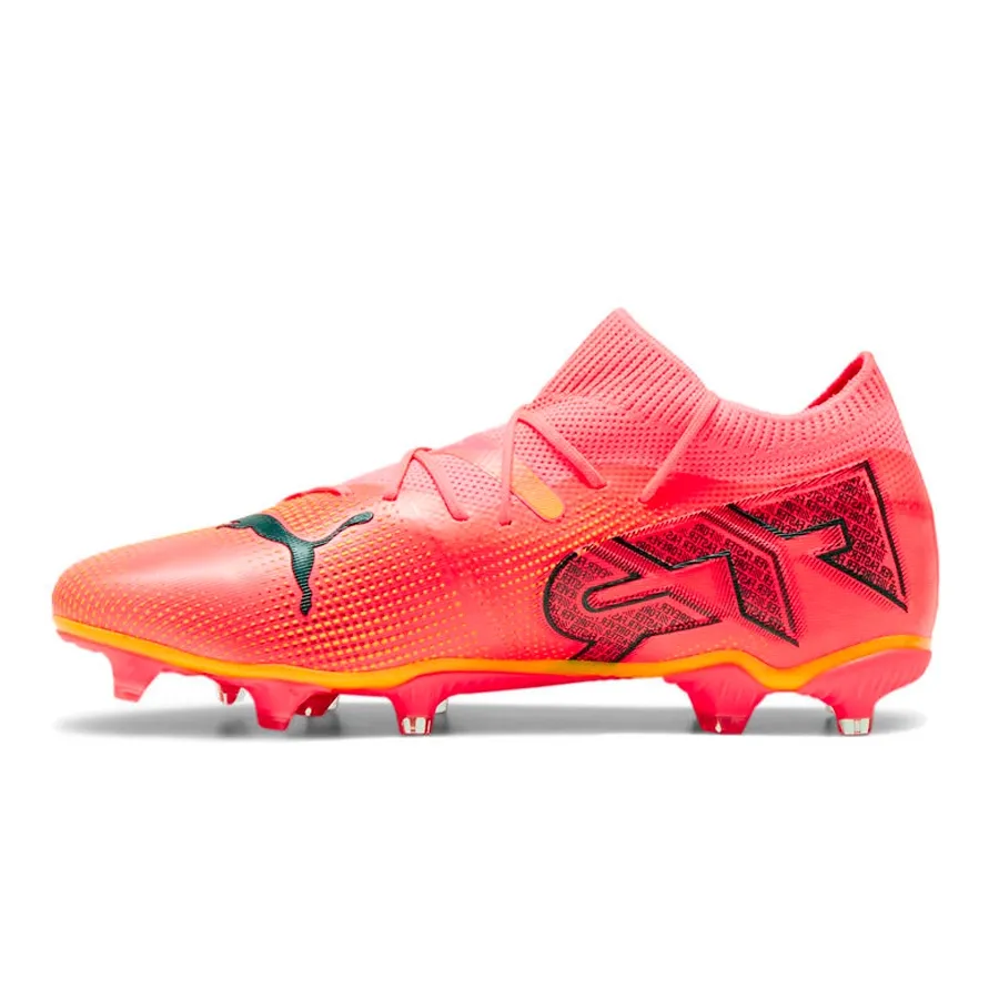Imagen 1 de 4 de Botines Puma Future 7 Match Fg Ag-ROSA FLUOR/NEGRO