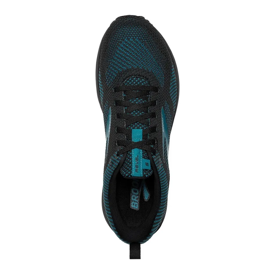 Imagen 3 de 5 de Zapatillas Brooks Revel 5-NEGRO/AZUL