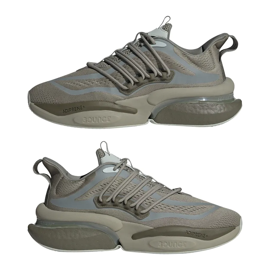Imagen 7 de 8 de Zapatillas adidas Alphaboost V1-OLIVA/GRIS