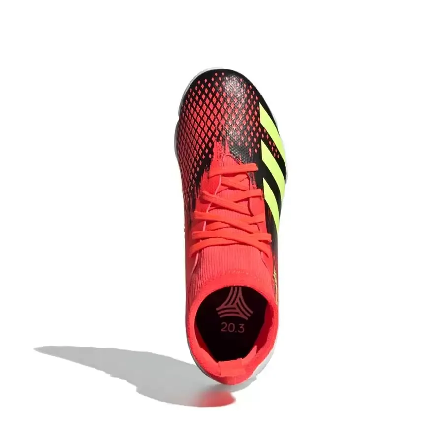 Imagen 4 de 6 de Botines adidas Predator 20.3 Tf J-NARANJA/NEGRO/LIMA